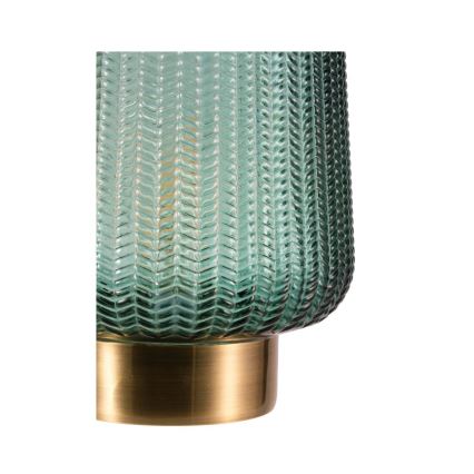 Paulmann 48136 - LED-1xE27/0,8W Bordlampe GLAMOUR 3xAA/4,5V grøn