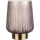 Paulmann 48137 - LED-1xE27/0,8W Bordlampe GLAMOUR 3xAA/4,5V lyserød