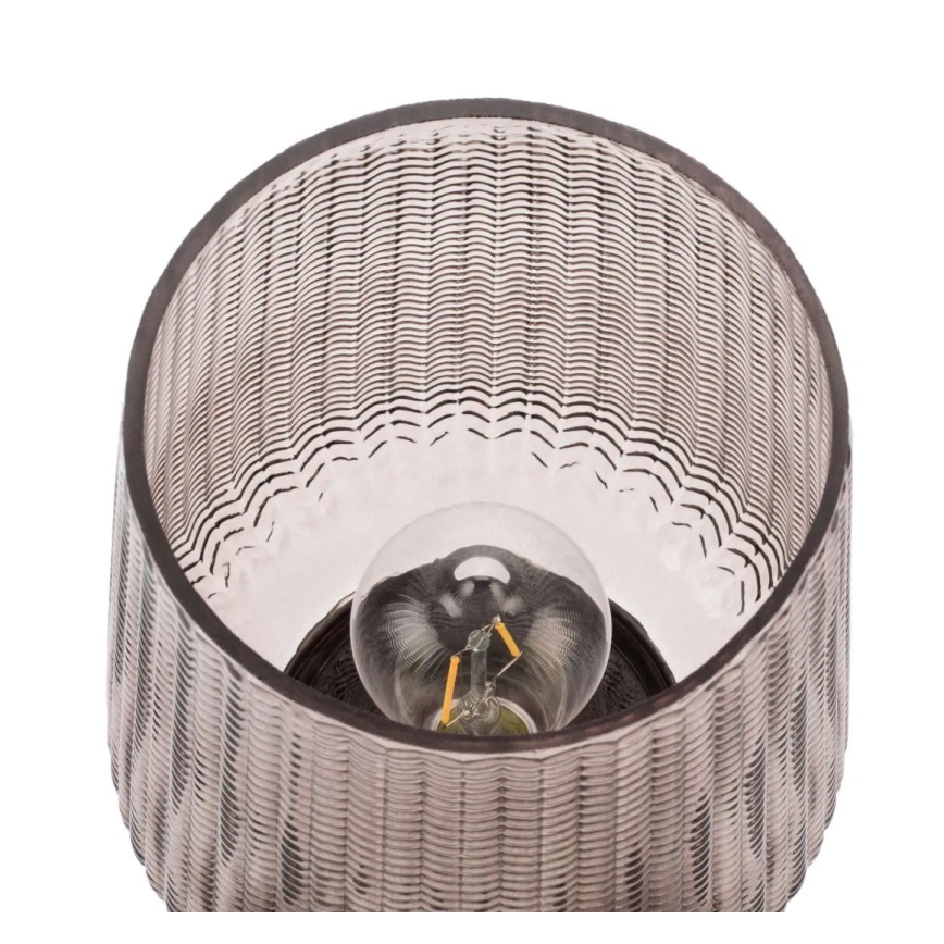Paulmann 48137 - LED-1xE27/0,8W Bordlampe GLAMOUR 3xAA/4,5V lyserød