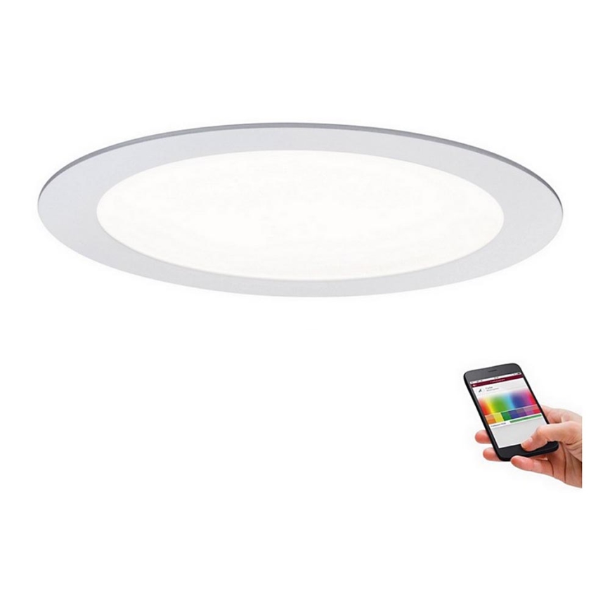 Paulmann 50026 - LED indbygningslampe til badeværelse dæmpbar SMART HOME RGBW/3,5W IP44 230V 2700-6500K