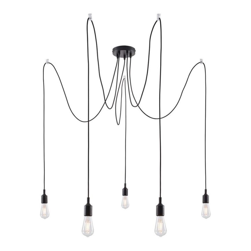 Paulmann 50389 - Pendel NEORDIC 5xE27/20W/230V edderkop