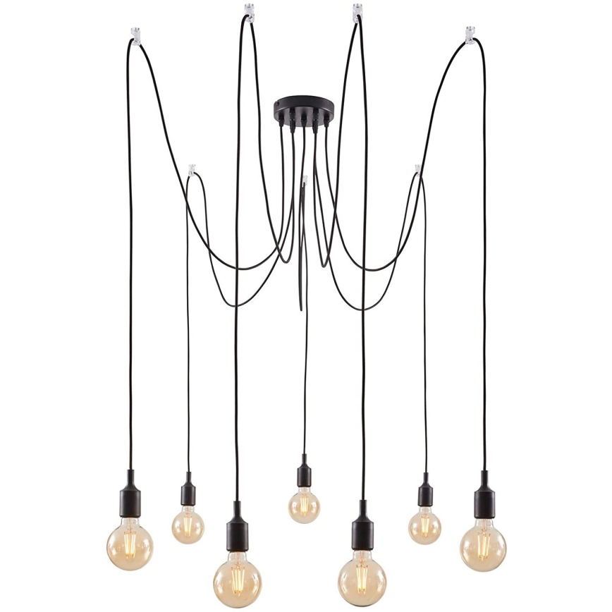 Paulmann 50390 - Pendel NEORDIC 7xE27/20W/230V edderkop