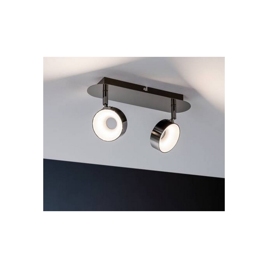 Paulmann 66729 - Spotlampe dæmpbar FUNNEL 2xLED/6W 230V