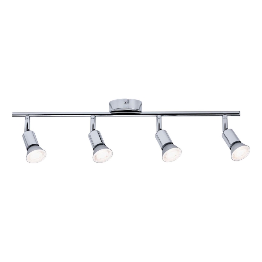 Paulmann 66753 - 4xGU10/10W IP44 Spotlampe til badeværelse CAROLINA 230V