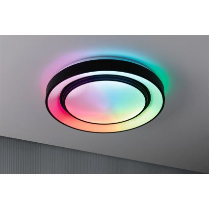 Paulmann 70545 - LED loftlampe dæmpbar RGBW/38,5W RAINBOW 230V 3000-6500K + fjernbetjening