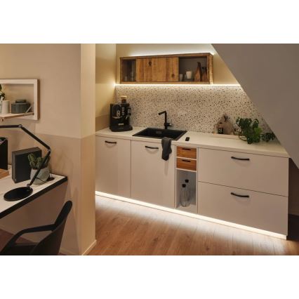 Paulmann 70623 - LED/10W IP44 Badeværelsesstrip dæmpbar MAXLED 1,5 m 2700-6500K 230V + fjernbetjening