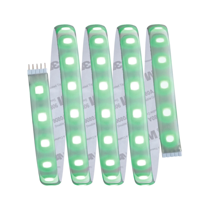 Paulmann 70627 - LED RGB/18W IP44 Badeværelsesstrip dæmpbar MAXLED 1,5 m 230V + fjernbetjening