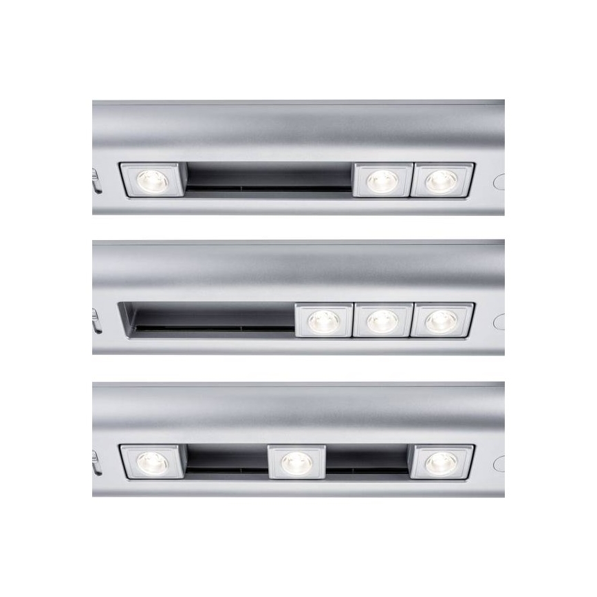 Paulmann 70640 - 3x LED skabslampe dæmpbar 0,5W SLIDE 6xAA