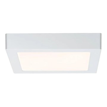 Paulmann 70645 - LED/12,5W Loftlampe LUNAR 230V 22,5x22,5 cm hvid