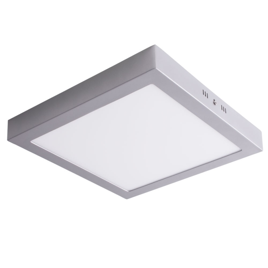 Paulmann 70650 - LED/17W Loftlampe LUNAR 230V 30x30 cm mat krom