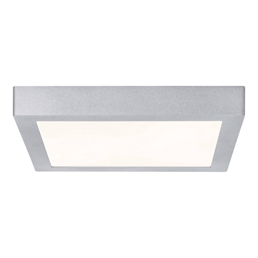 Paulmann 70650 - LED/17W Loftlampe LUNAR 230V 30x30 cm mat krom