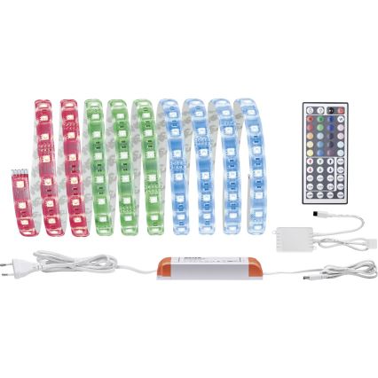 Paulmann 70673 - LED strip dæmpbar MAXLED RGB/40W 3 m 230V + fjernbetjening