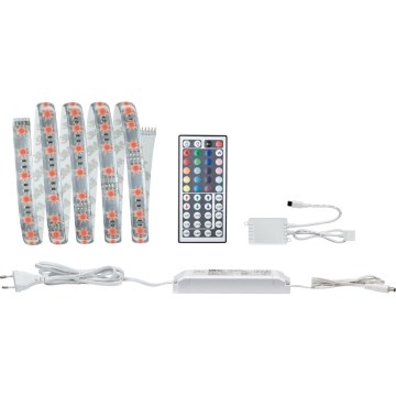 Paulmann 70674 - LED strip RGB/22W dæmpbar MAXLED 1,5 m 230V+ fjernbetjening