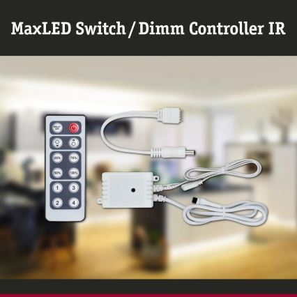 Paulmann 70683 - Dæmper til MAXLED 24V LED-strips med fjernbetjening