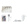 Paulmann 70696 - LED RGBW/8W Dæmpbar digital LED-strimmel 3m 230V + fjernbetjening