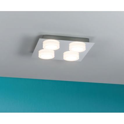 Paulmann 70875 - Loftlampe til badeværelse DORADUS 4xLED/5W IP23 230V