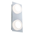 Paulmann 70883 - 2xLED/4,7W IP23 Badeværelses væglampe DORADUS 230V