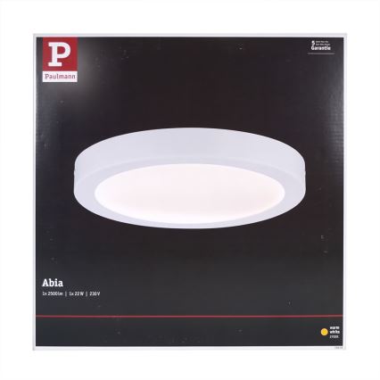 Paulmann 70899 - Loftlampe LED/22W ABIA 230V