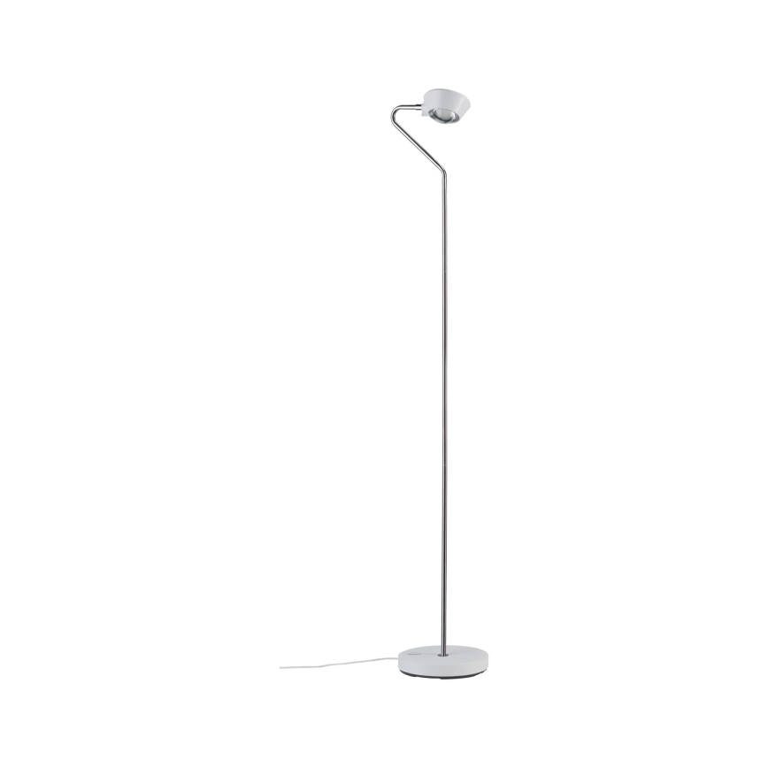 Paulmann 70920 - LED/7,5W Dæmpbar gulvlampe RAMOS 230V hvid/blank krom
