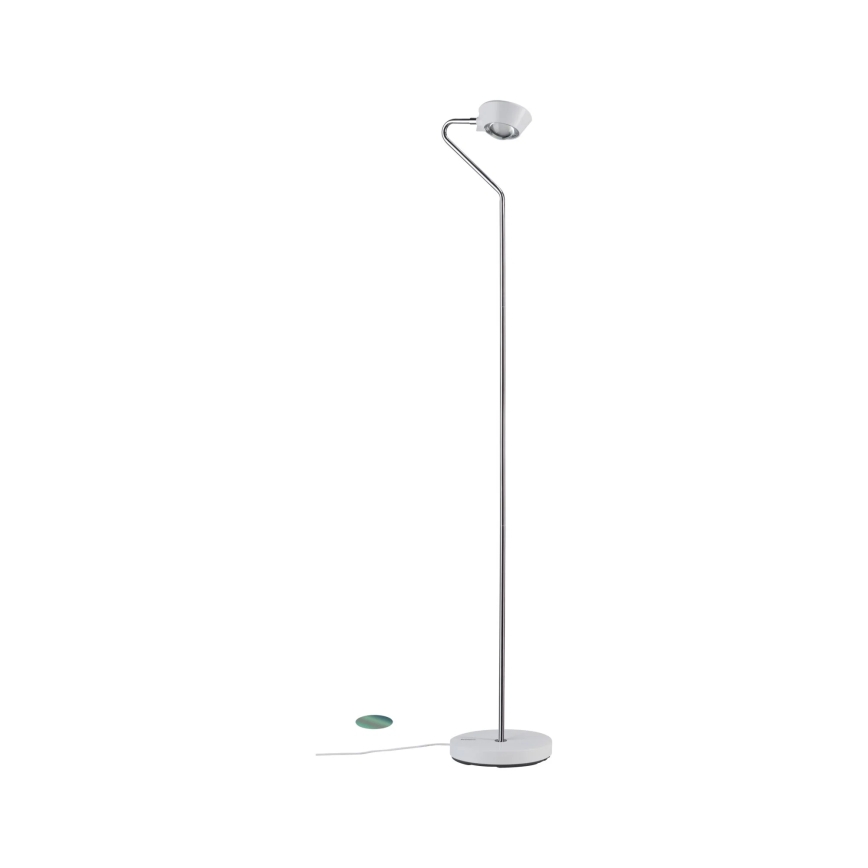 Paulmann 70920 - LED/7,5W Dæmpbar gulvlampe RAMOS 230V hvid/blank krom