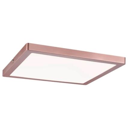 Paulmann 70941 - LED/20W Fastmonteret panel ATRIA 230V 4000K 30x30 cm Rosenguld