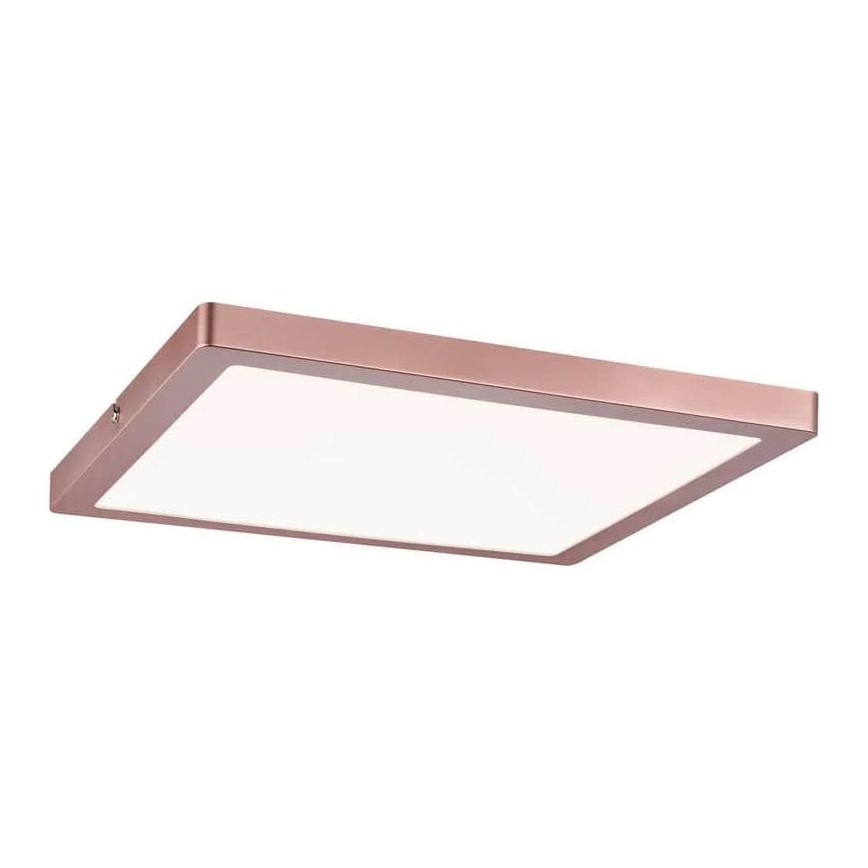 Paulmann 70941 - LED/20W Fastmonteret panel ATRIA 230V 4000K 30x30 cm Rosenguld