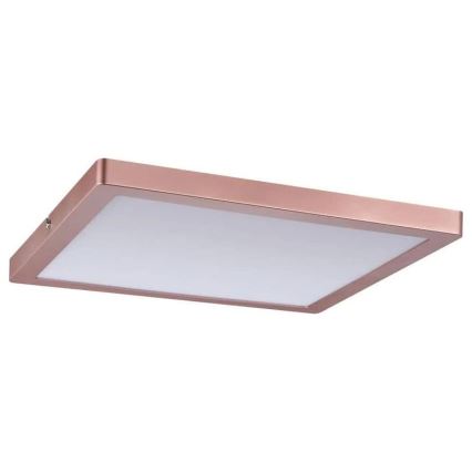 Paulmann 70941 - LED/20W Fastmonteret panel ATRIA 230V 4000K 30x30 cm Rosenguld
