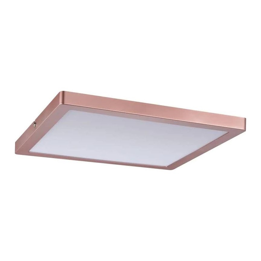 Paulmann 70941 - LED/20W Fastmonteret panel ATRIA 230V 4000K 30x30 cm Rosenguld