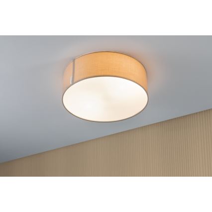 Paulmann 70952 - 2xE27/20W Loftlampe MARI 230V beige