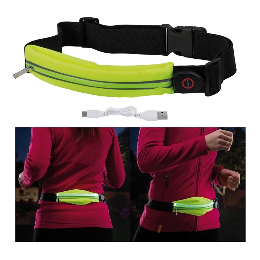 Paulmann 70969 - Løbebælte med smartphone-lomme LED/0,4W 5V