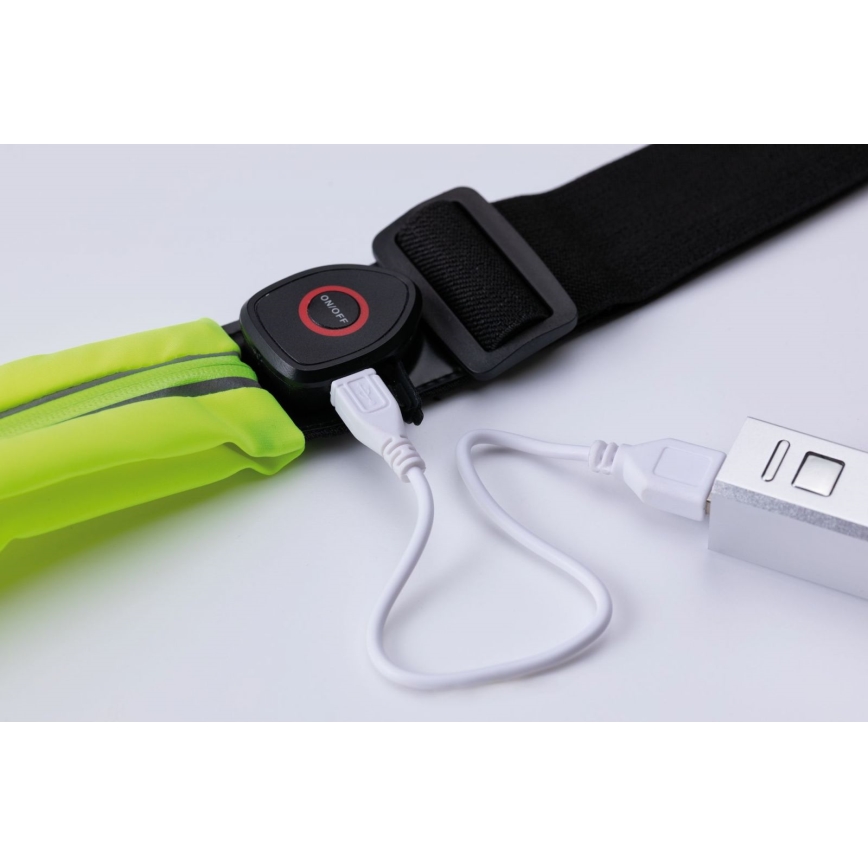 Paulmann 70969 - Løbebælte med smartphone-lomme LED/0,4W 5V