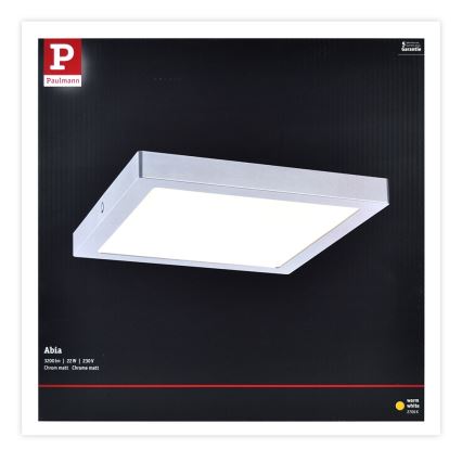 Paulmann 70982 - Loftlampe LED/22W ABIA 230V