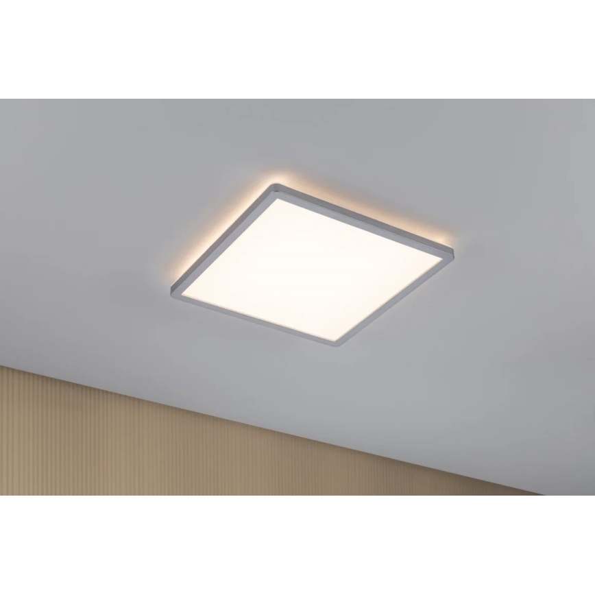 Paulmann 70994 - LED/16W Fastmonteret panel ATRIA 230V 3000K 29,3x29,6 cm mat krom