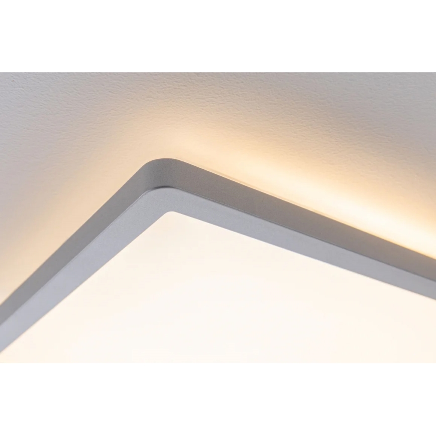 Paulmann 70994 - LED/16W Fastmonteret panel ATRIA 230V 3000K 29,3x29,6 cm mat krom