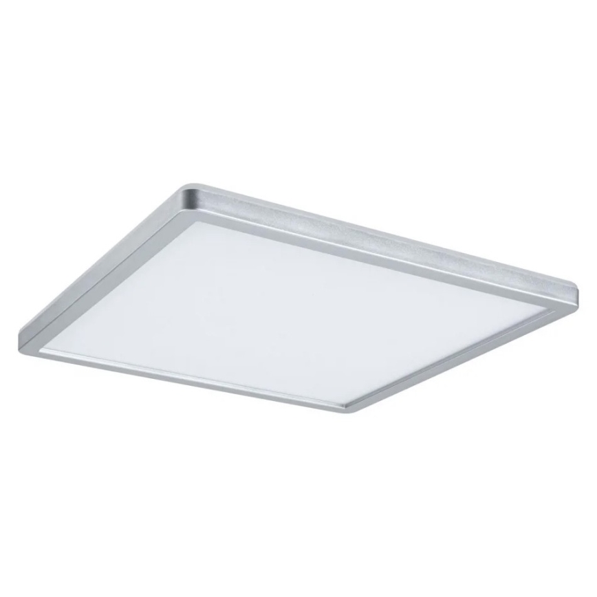 Paulmann 70994 - LED/16W Fastmonteret panel ATRIA 230V 3000K 29,3x29,6 cm mat krom