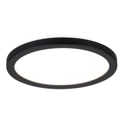 Paulmann 70997 - LED/11,2W Fastmonteret panel ATRIA 230V 3000K diameter 19 cm sort