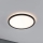 Paulmann 70998 - LED/16W Fastmonteret panel ATRIA 230V 3000K diameter 29,3 cm sort