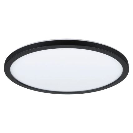 Paulmann 70998 - LED/16W Fastmonteret panel ATRIA 230V 3000K diameter 29,3 cm sort