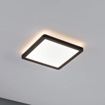 Paulmann 71000 - LED/11,2W Fastmonteret panel ATRIA 230V 3000K 19x19 cm sort