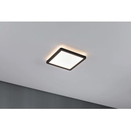 Paulmann 71000 - LED/11,2W Fastmonteret panel ATRIA 230V 3000K 19x19 cm sort