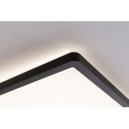 Paulmann 71000 - LED/11,2W Fastmonteret panel ATRIA 230V 3000K 19x19 cm sort
