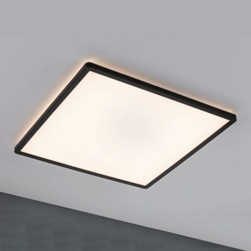 Paulmann 71002 - LED/22W Panel dæmpbart ATRIA 230V 3000K 42x42 cm sort