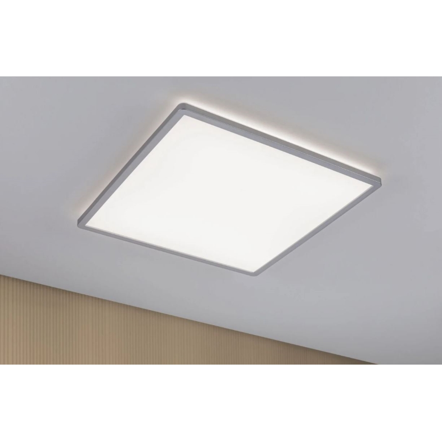 Paulmann 71009 - LED/22W Panel dæmpbart ATRIA 230V 4000K 42x42 cm mat krom