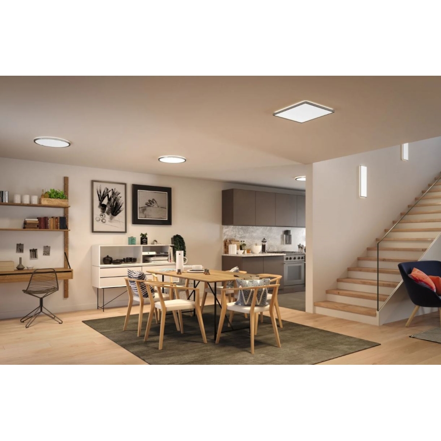 Paulmann 71009 - LED/22W Panel dæmpbart ATRIA 230V 4000K 42x42 cm mat krom
