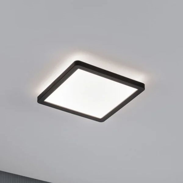 Paulmann 71014 - LED/11,2W Fastmonteret panel ATRIA 230V 4000K 19x19 cm sort