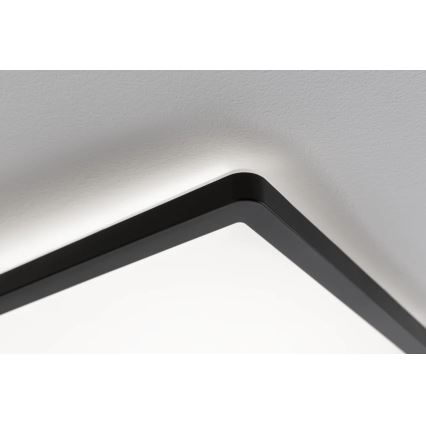 Paulmann 71014 - LED/11,2W Fastmonteret panel ATRIA 230V 4000K 19x19 cm sort