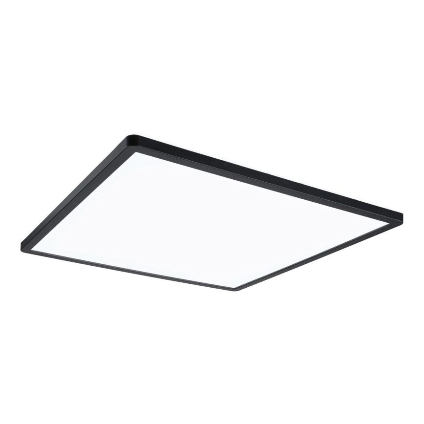 Paulmann 71016 - LED/22W Dæmpbar panel ATRIA 230V 4000K 42x42 cm sort