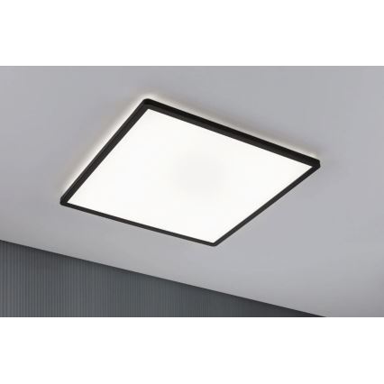 Paulmann 71016 - LED/22W Panel dæmpbart ATRIA 230V 4000K 42x42 cm sort