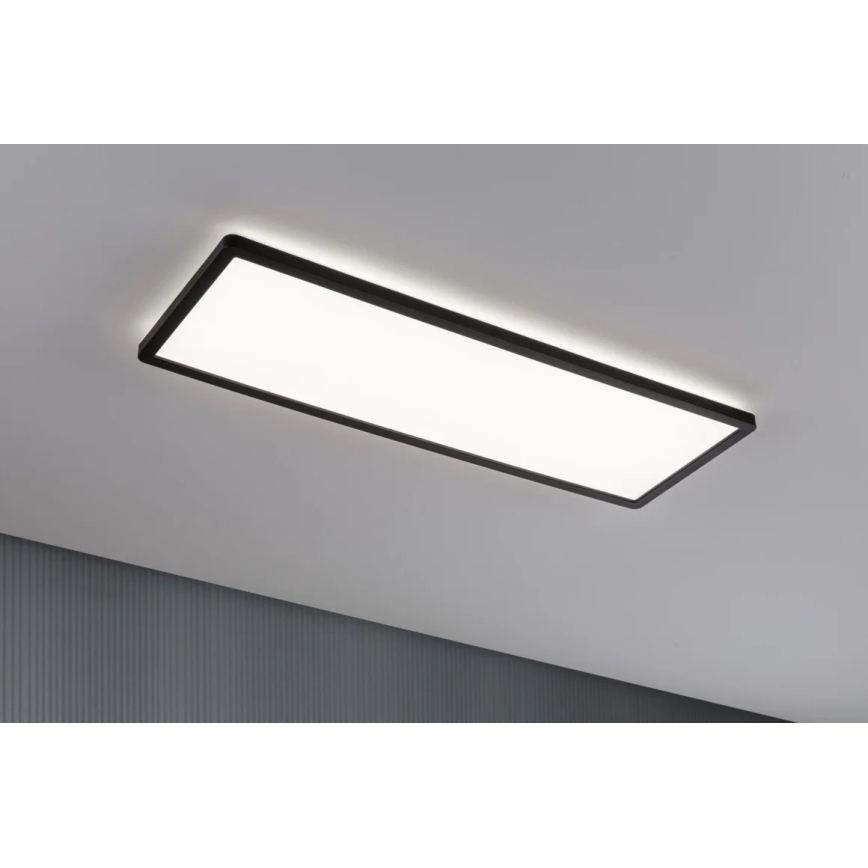 Paulmann 71017 - LED/22W Panel dæmpbart ATRIA 230V 4000K 20x58 cm sort