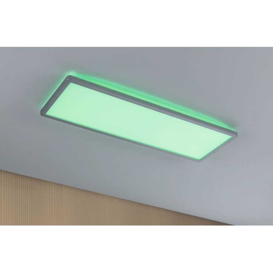 Paulmann 71020 - LED/20W RGBW Dæmpbar panel ATRIA 230V 4000K 20x58 cm + fjernbetjening